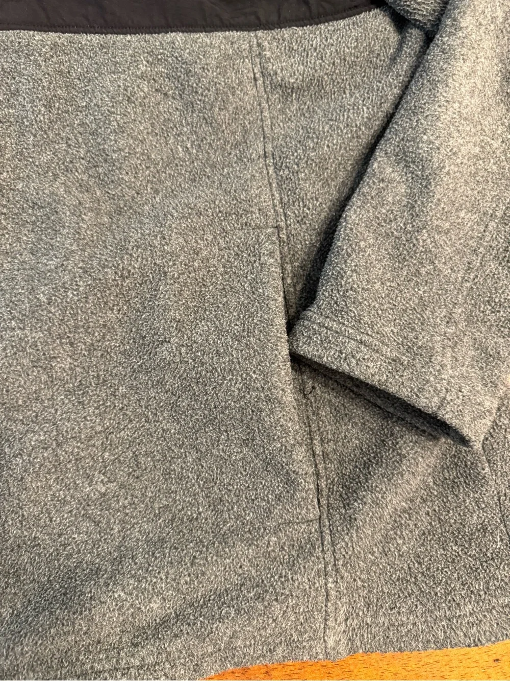 The North Face Men's Highest Peak Full-Zip Heavyweight Fleece Jacket Gray Black